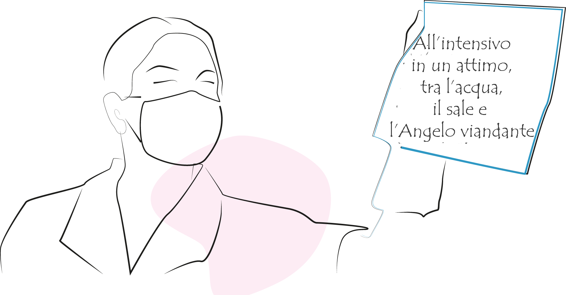 Illustrazione: la badante